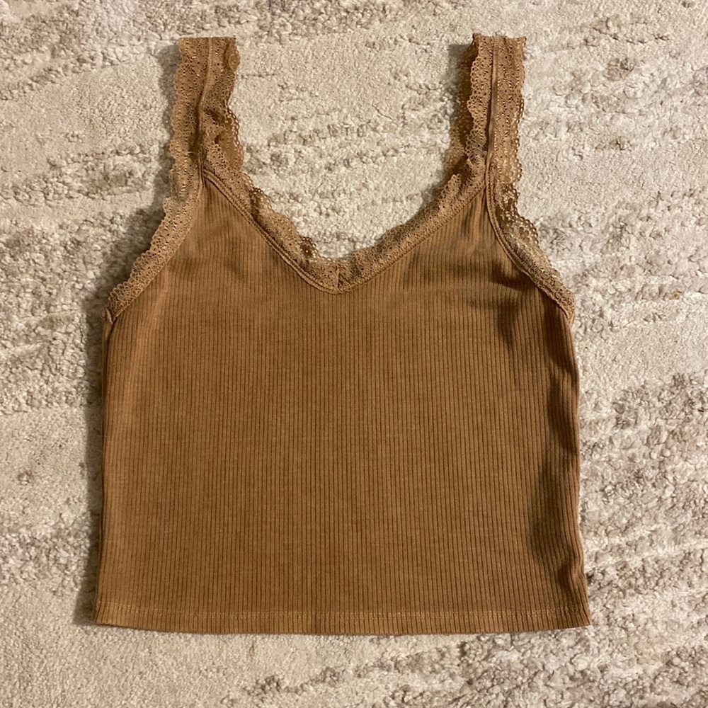 AMERICAN EAGLE perfect condition lace cropped tank